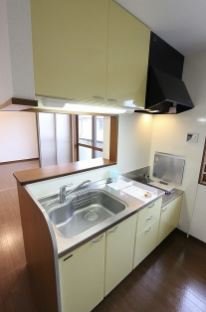 ローズコート開成Ｃ キッチン