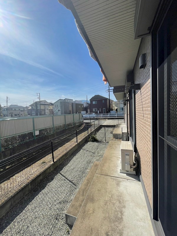 ベルフローラC ベランダ