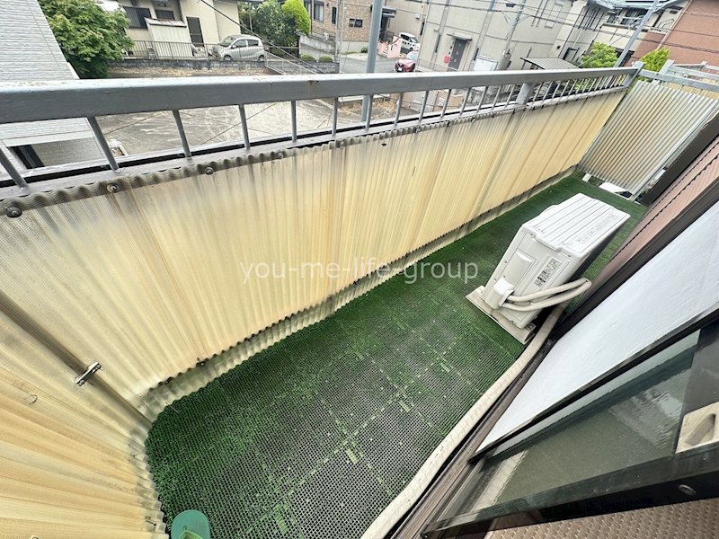 コーポハピネス ベランダ