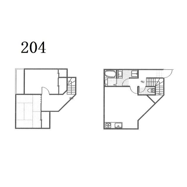 ファミーユおおいⅡ 204号室 間取り