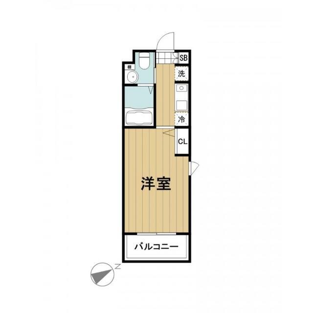 レジデンス朝日町 305号室 間取り