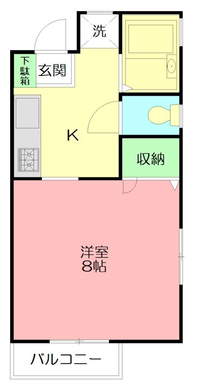シティメゾンＮ 202号室 間取り