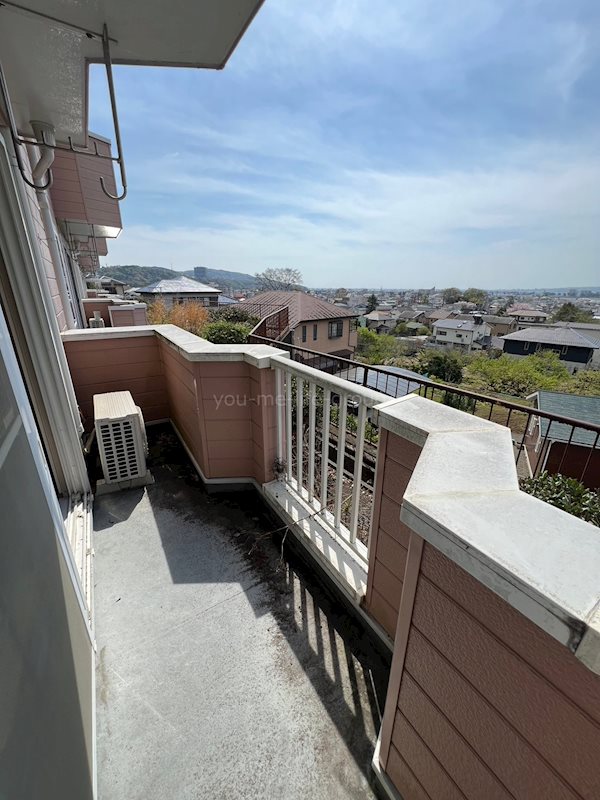 カーサグランビューＡＢ ベランダ