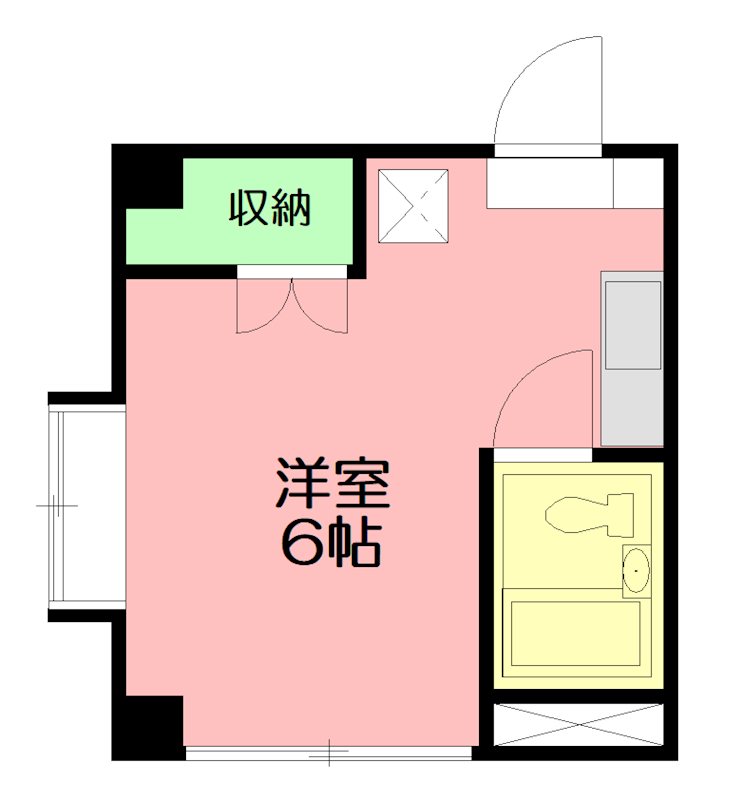 ドムール平塚 101号室 間取り