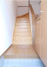 カーサグランビューＡＢ 玄関