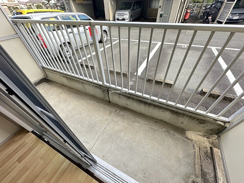 松栄ハイツ ベランダ