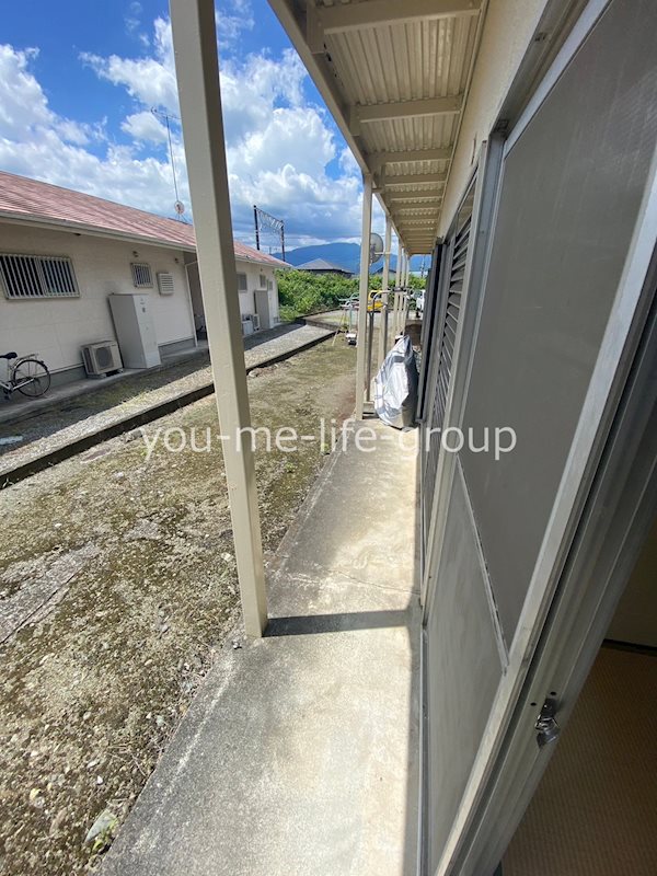 クィーンハイツ ベランダ