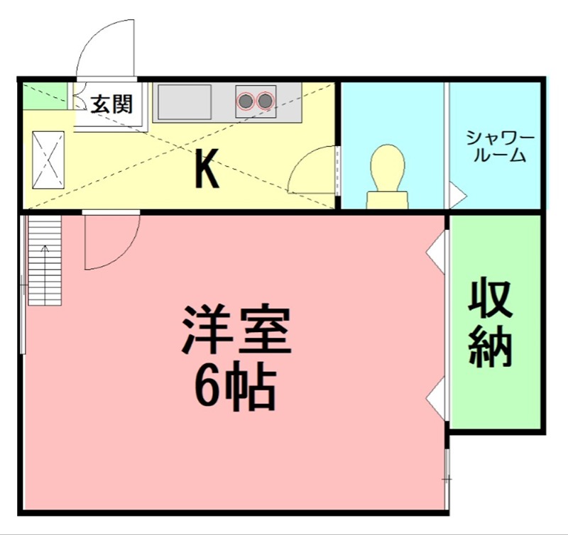 ジュネパレス伊勢原第01 0203号室 間取り