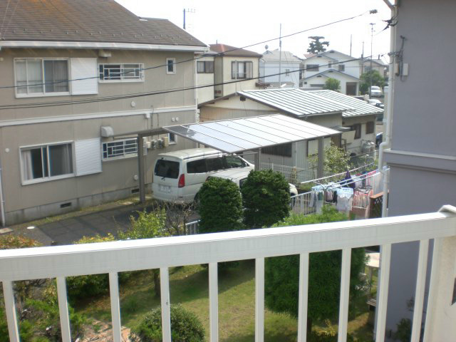 チェリーガーデン ベランダ