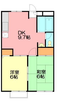 湘南サンライズガーデンＡ棟 0203号室 間取り