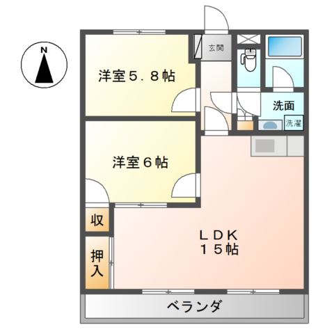 グリーンヒルズ香川 間取り