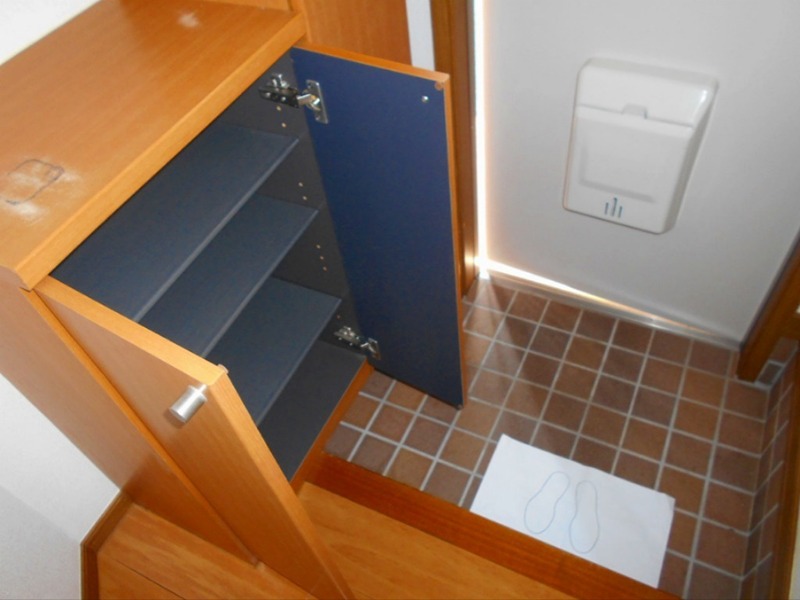 アンソレイユ 玄関