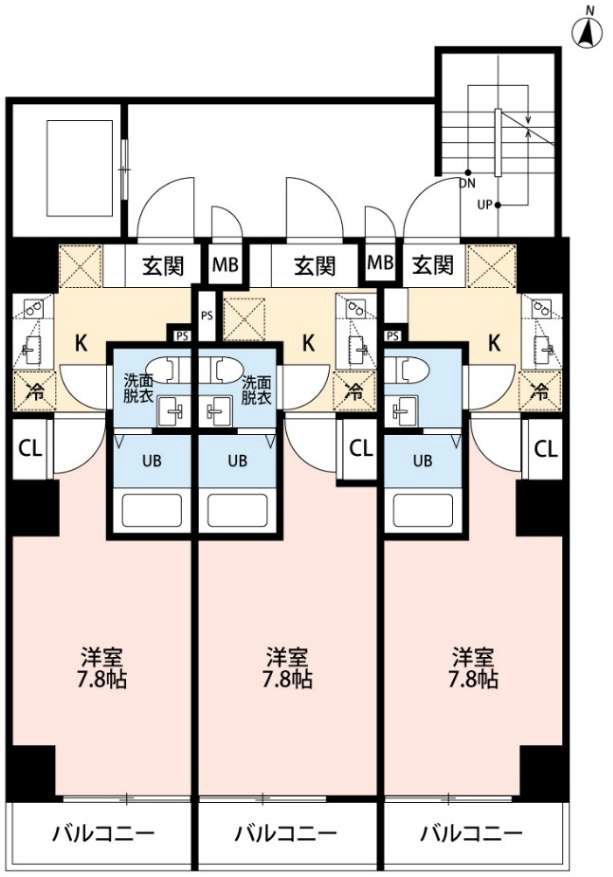 Bear Park 402号室 間取り