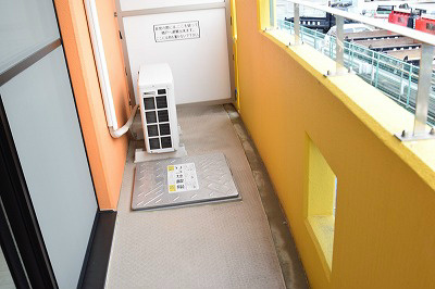 ロワジール ベランダ