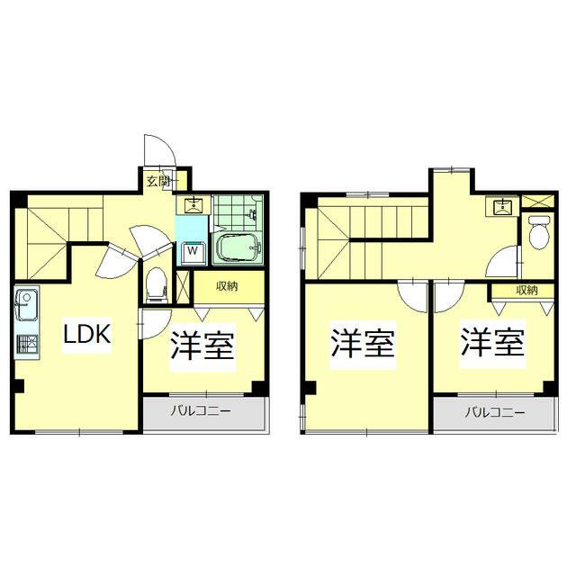 ツインハウス井上 間取り