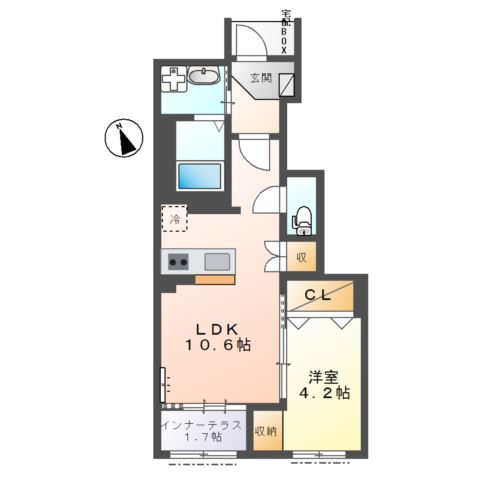ボンヌール 間取り