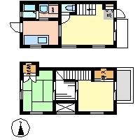 Kタウン 1号室 間取り