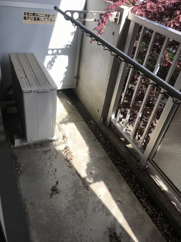 アンソレイユ湘南台 ベランダ