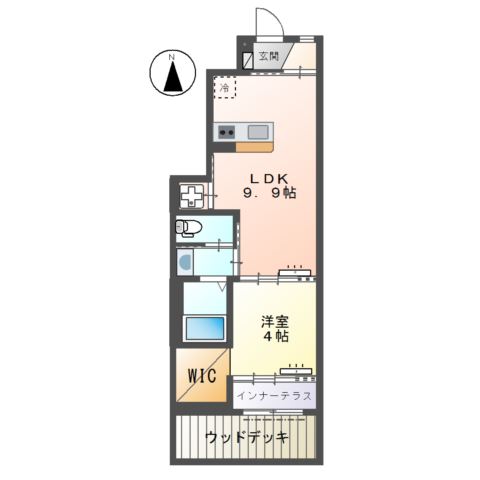 ベルクロシェット 間取り