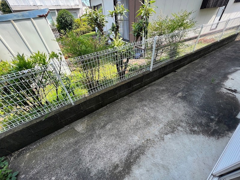 ハイツグリーンシティ ベランダ