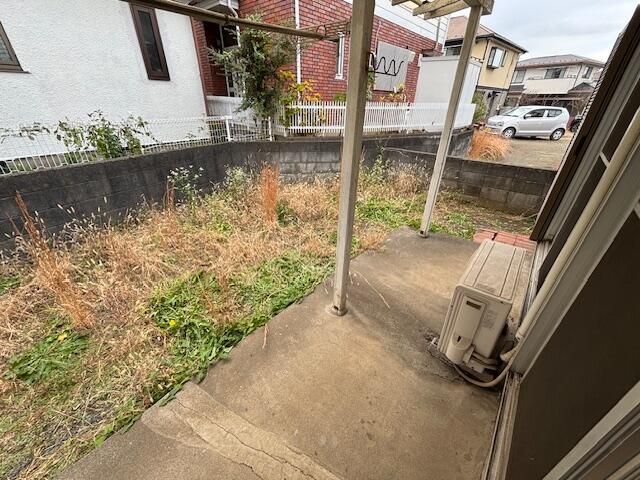 植田貸家 ベランダ