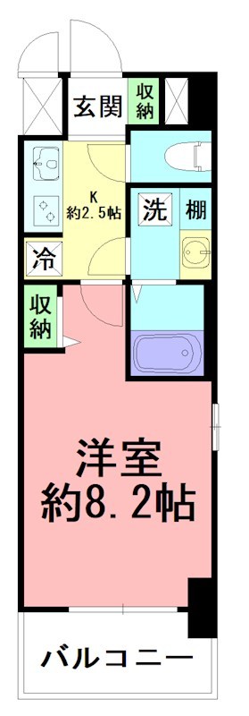 N-stageさがみ野 601号室 間取り