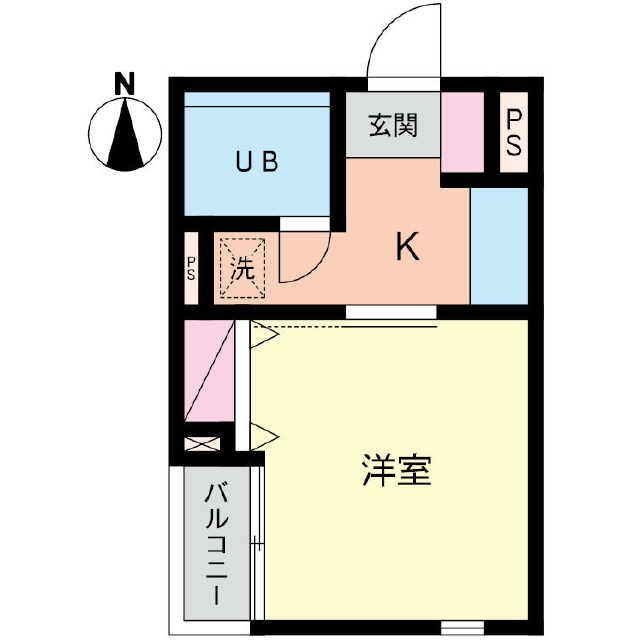 コスモAoi湘南台Ⅰ 301号室 間取り