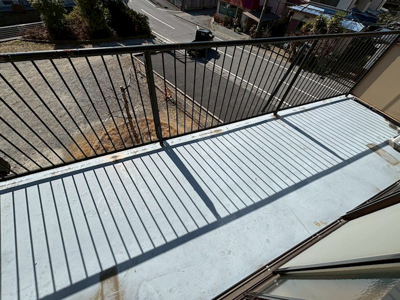 大橙アパート ベランダ