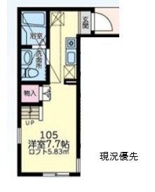 Ｍａｈａｌｏ本厚木 105号室 間取り