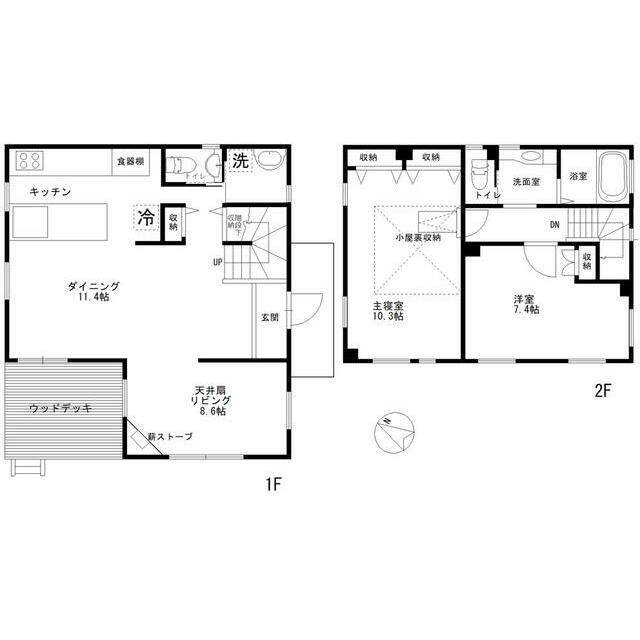 スウェーデンハウス東海岸 間取り