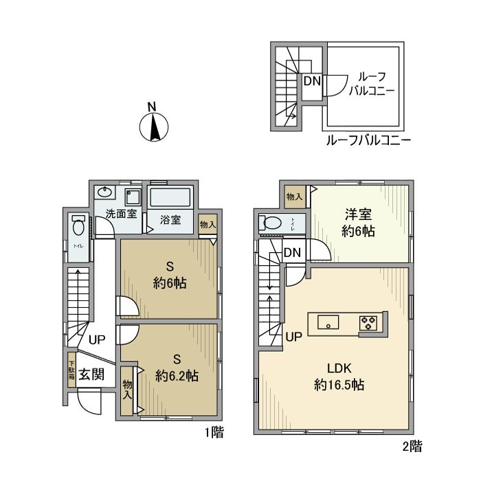 矢畑戸建 間取り