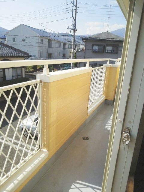 ハウス３００ ベランダ