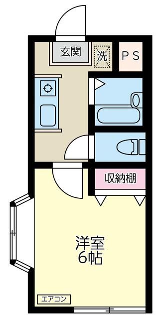 ジュネス・ハッピィ 間取り