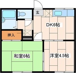 アネックス 101号室 間取り