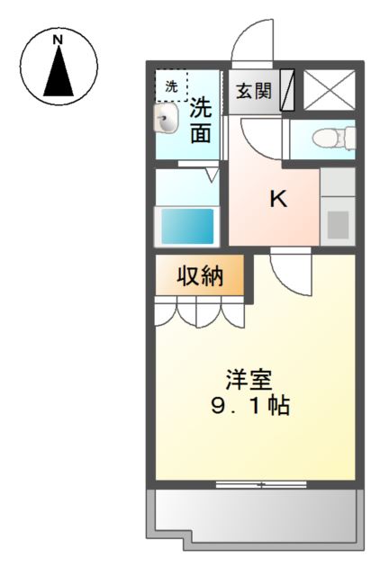 ＣＡＳＡ東雲 間取り