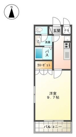 プランドールＹ&rsquo;ｓ　Ⅱ 0205号室 間取り