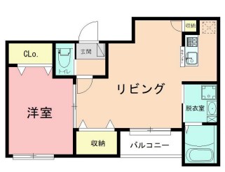 CORE BREEZE 302号室 間取り