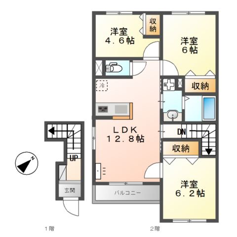 ビスタ湘南 間取り