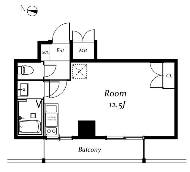 ケイ・ティ・ファースト(KTファースト) 305号室 間取り