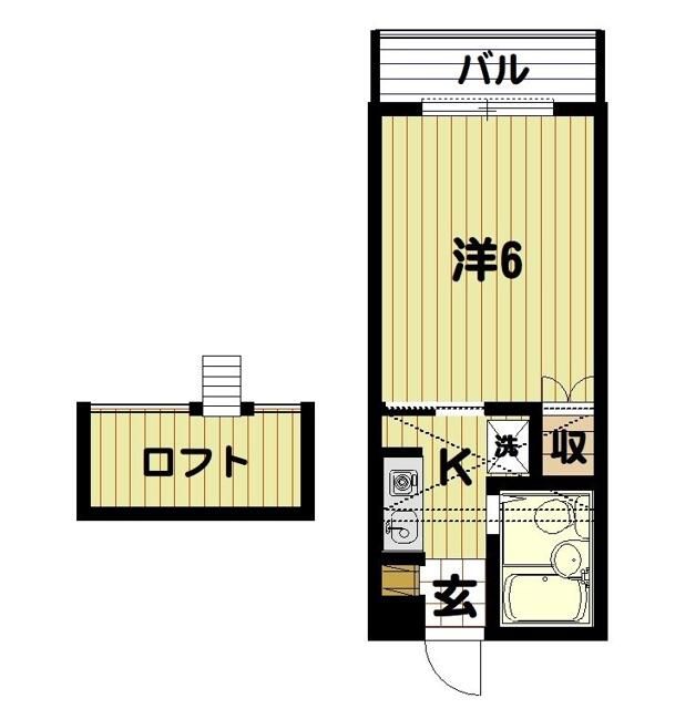 シエル戸塚 303号室 間取り