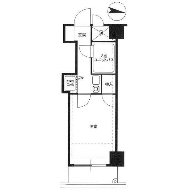 メインステージ平塚駅前 704号室 間取り