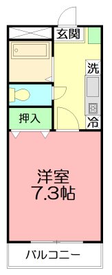 セレナ桜台マンション 202号室 間取り