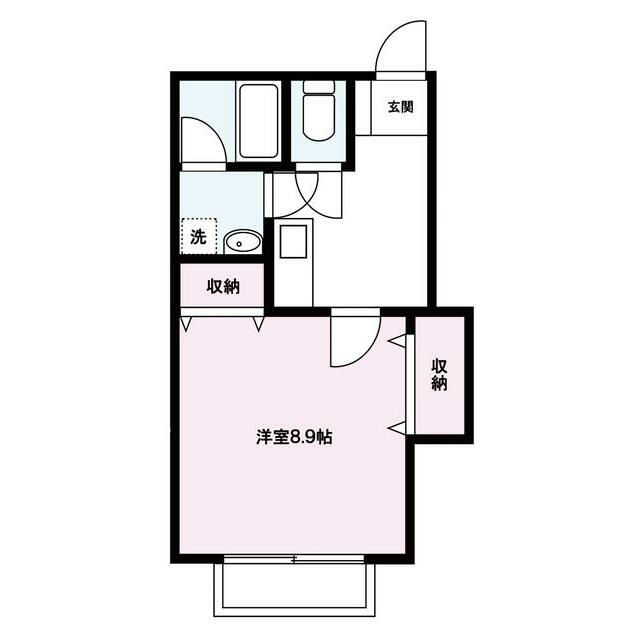 メゾン甲南 106号室 間取り