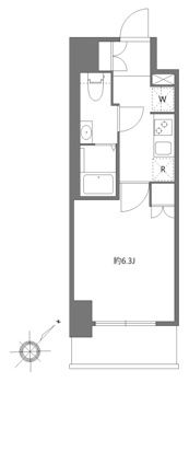 エヌステージ秦野駅前 703号室 間取り