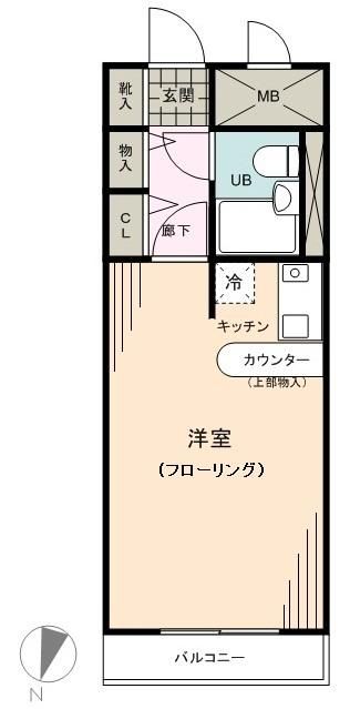 ライオンズプラザ平塚 702号室 間取り