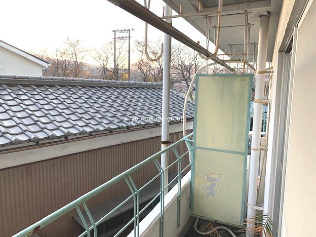 グリーンマンション南足柄 ベランダ