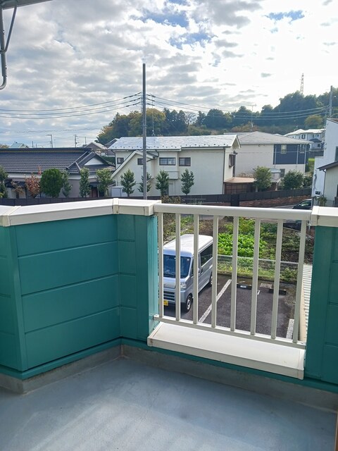 シャン・ド・フルール ベランダ