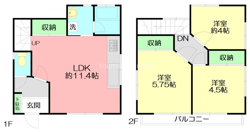 戸塚区柏尾町戸建 間取り