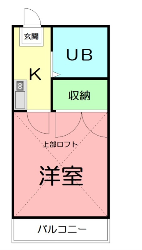 ファーストパレス 0206号室 間取り