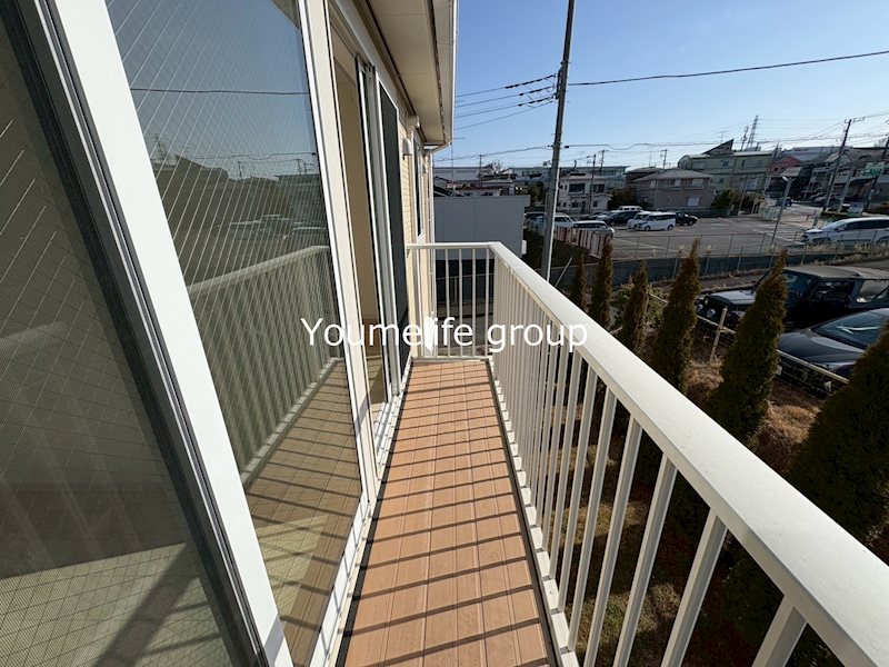 Ｂｌｏｓｓｏｍ　Ｈｉｌｌｓ　Ｌｉｌｙ　Ｃ棟 ベランダ